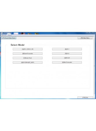 Hitachi Diagnostic program WinDr for Dealer 3.4.0.3